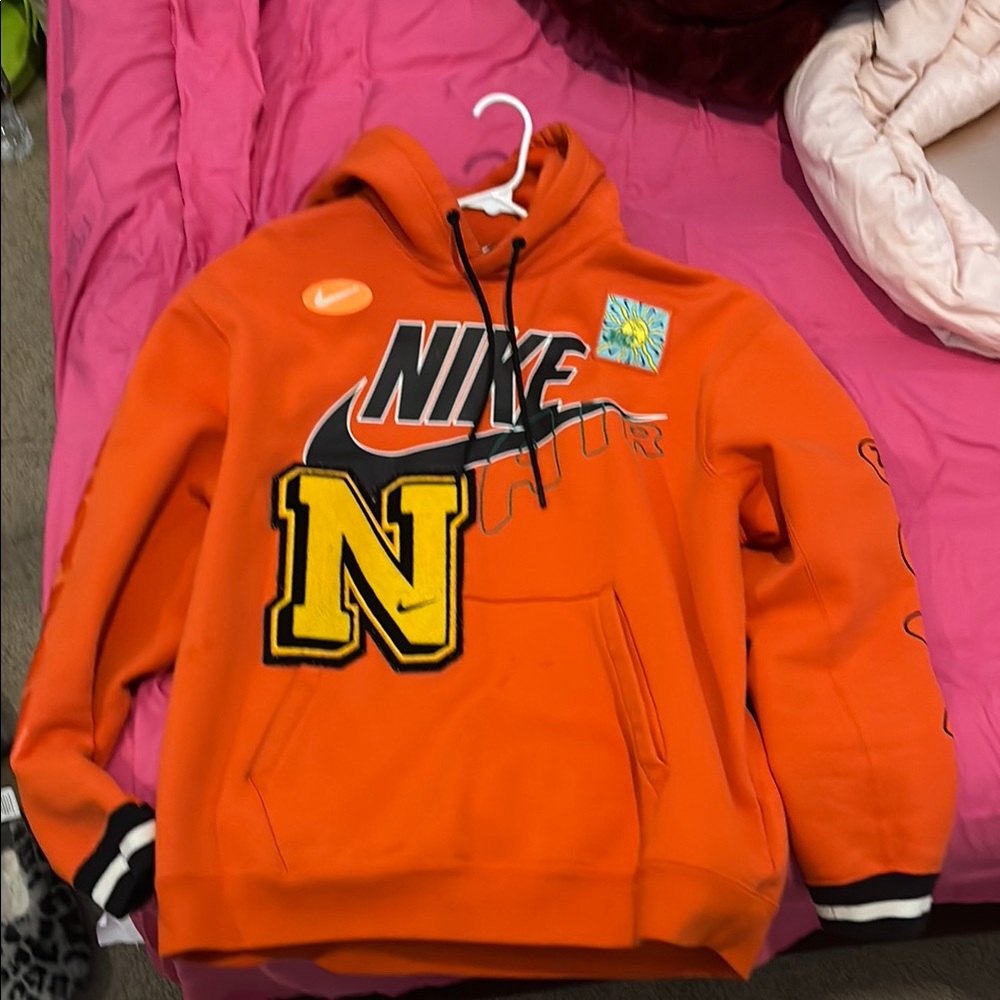 Nike Kids Orange Hoodie
